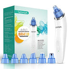 VOYOR Blackhead Remover Vacuum 6 Suction Heads Rechargeable Black Head Remover Tool for Face Pore Vacuum Cleaner Acne Comedone Pimple Whitehead Extractor BR410 - Damaged Box