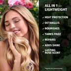 Herbal Essences Rose Scent Petal Soft Giftset: Shampoo 250ml, Conditioner 200ml, Leave-In Spray 145ml - Damaged Box