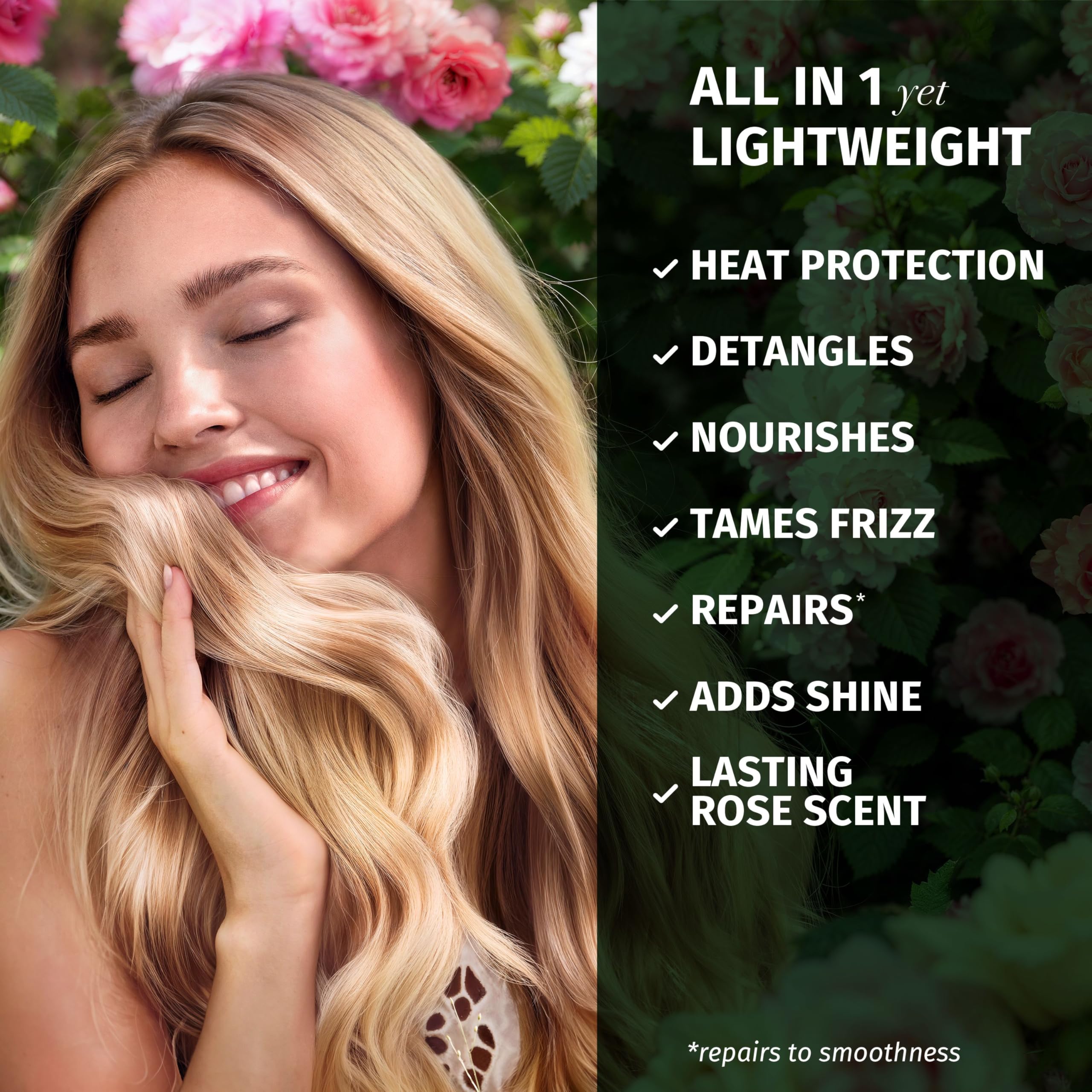 Herbal Essences Rose Scent Petal Soft Giftset: Shampoo 250ml, Conditioner 200ml, Leave-In Spray 145ml - Damaged Box