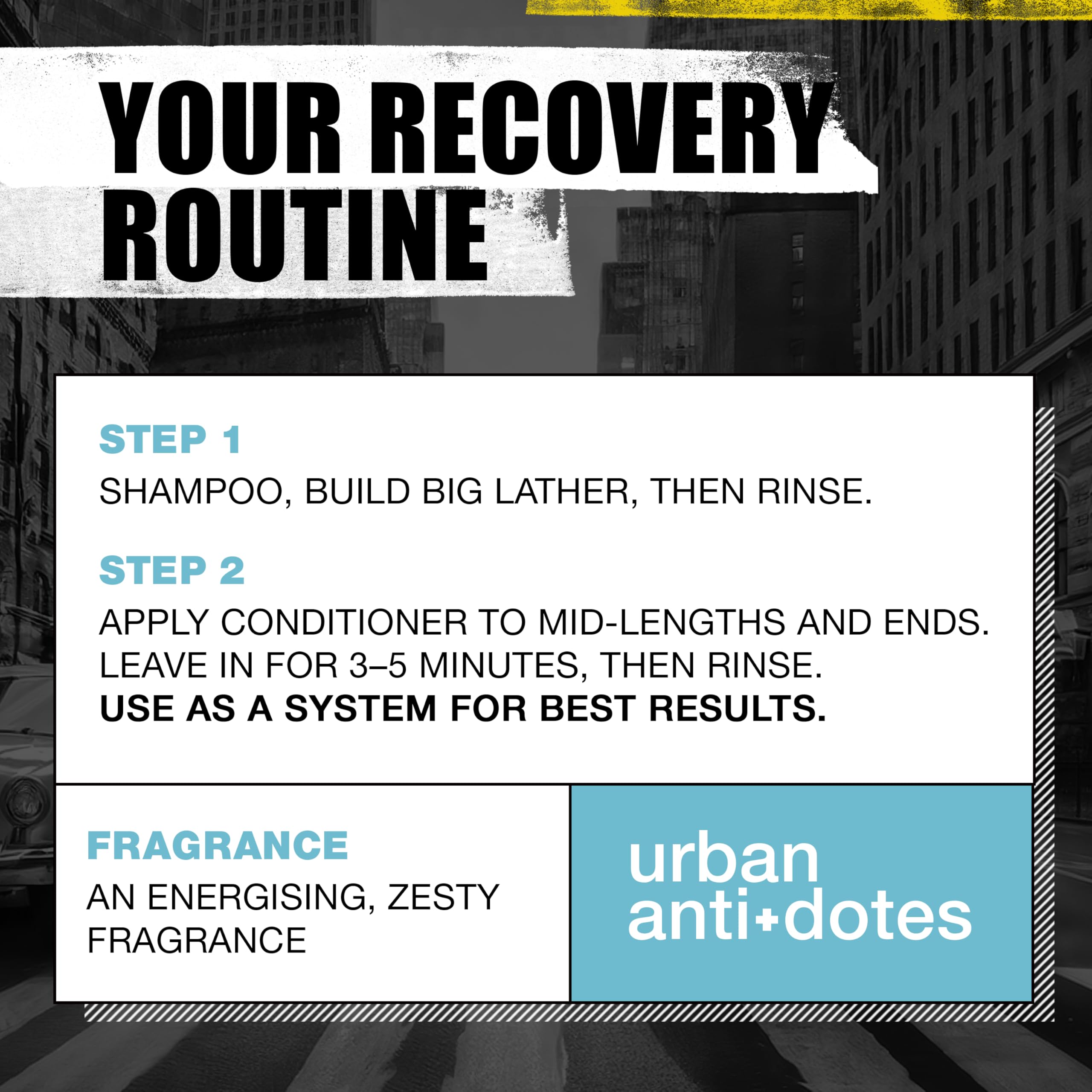 Bed Head by TIGI Recovery Shampoo, Deep Moisturising Shampoo with Keratin & Biotin, Repair Dry & Damaged Hair, Hydrating Formula, 750ml