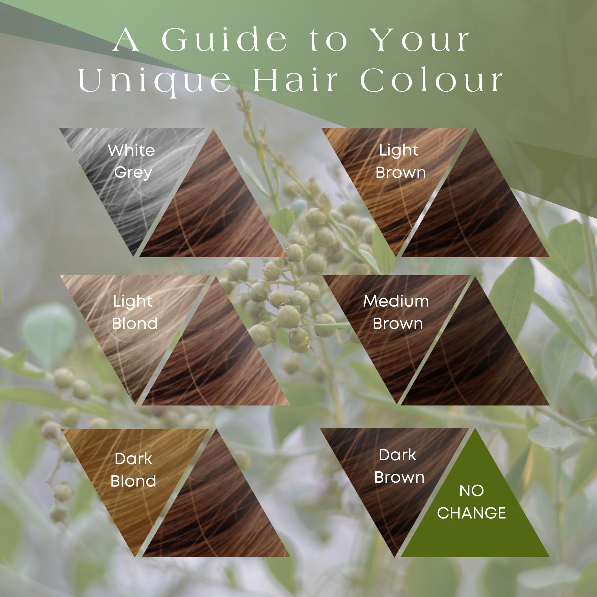 It's Pure Organic Herbal Hair Dye in Natural Brown 110g - Damaged Box