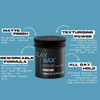 Osmo Clay Extreme | Beeswax for Firm & Flexible hold | Texture and Volume. 100ml. - Damaged Box