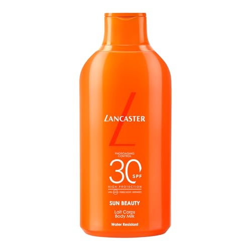 Lancaster Sun Beauty Body Milk SPF30 400ml - Photoaging Control - Broad Spectrum Sun Protection - Vegan