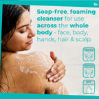 QV Gentle Wash (500g) for Dry, Sensitive Skin, pH Balanced, Unscented, Soap Free, Moisturising Soap alternative that lathers for Dry Skin Eczema, Psoriasis, Dermatitis for whole body - BBE 02/2031