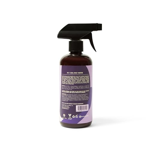 As I Am Rice Water Spray - Strengthening Leave-In Treatment for Hair Growth 16oz - Damaged Box