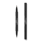 Thicker Brow Pen Duo, Dual Ended Pen Micro Tip & Classic Tip, Smudge Proof, Water Resistant, Vegan & Cruelty Free (Brunette) - Damaged Box
