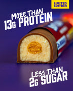 Grenade Soft Core Protein Bar - Creme Egg Flavour, High Protein, Low Sugar, 18 x 45g - Damaged Box - BBE 12/2026