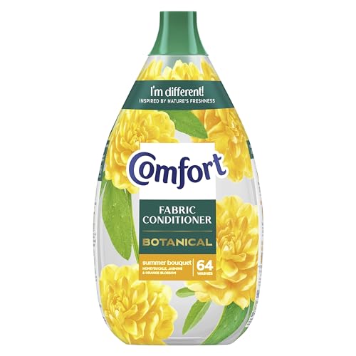 Comfort Botanical Summer Bouquet Fabric Conditioner 960ml - 64 Washes - CrystalFresh Softener