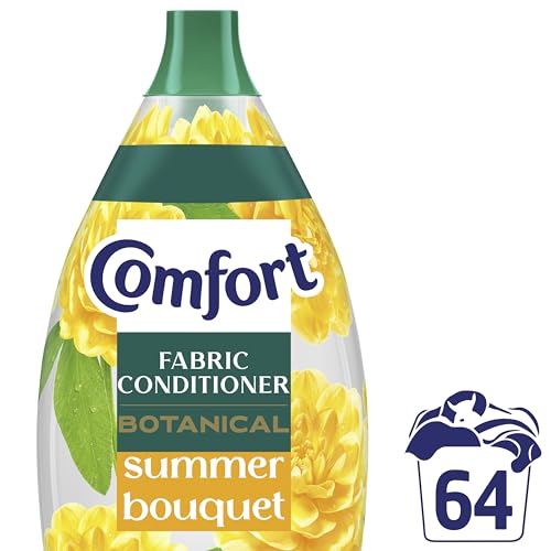 Comfort Botanical Summer Bouquet Fabric Conditioner 960ml - 64 Washes - CrystalFresh Softener