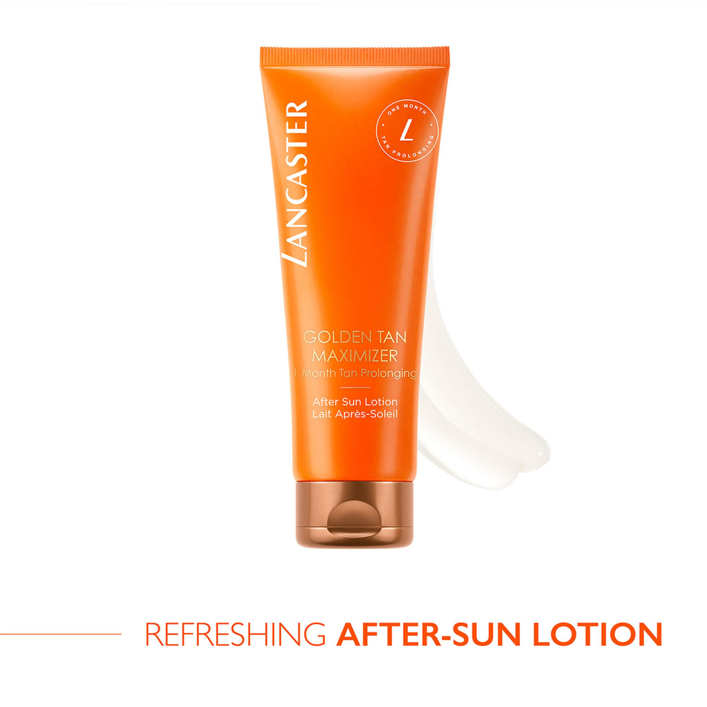 Lancaster Golden Tan Maximizer After Sun Lotion One Month Tan Prolonging, Natural Tan Accelerator, Soothes and Calms Sun-Exposed Skin, Softens Skin with Velvety Finish