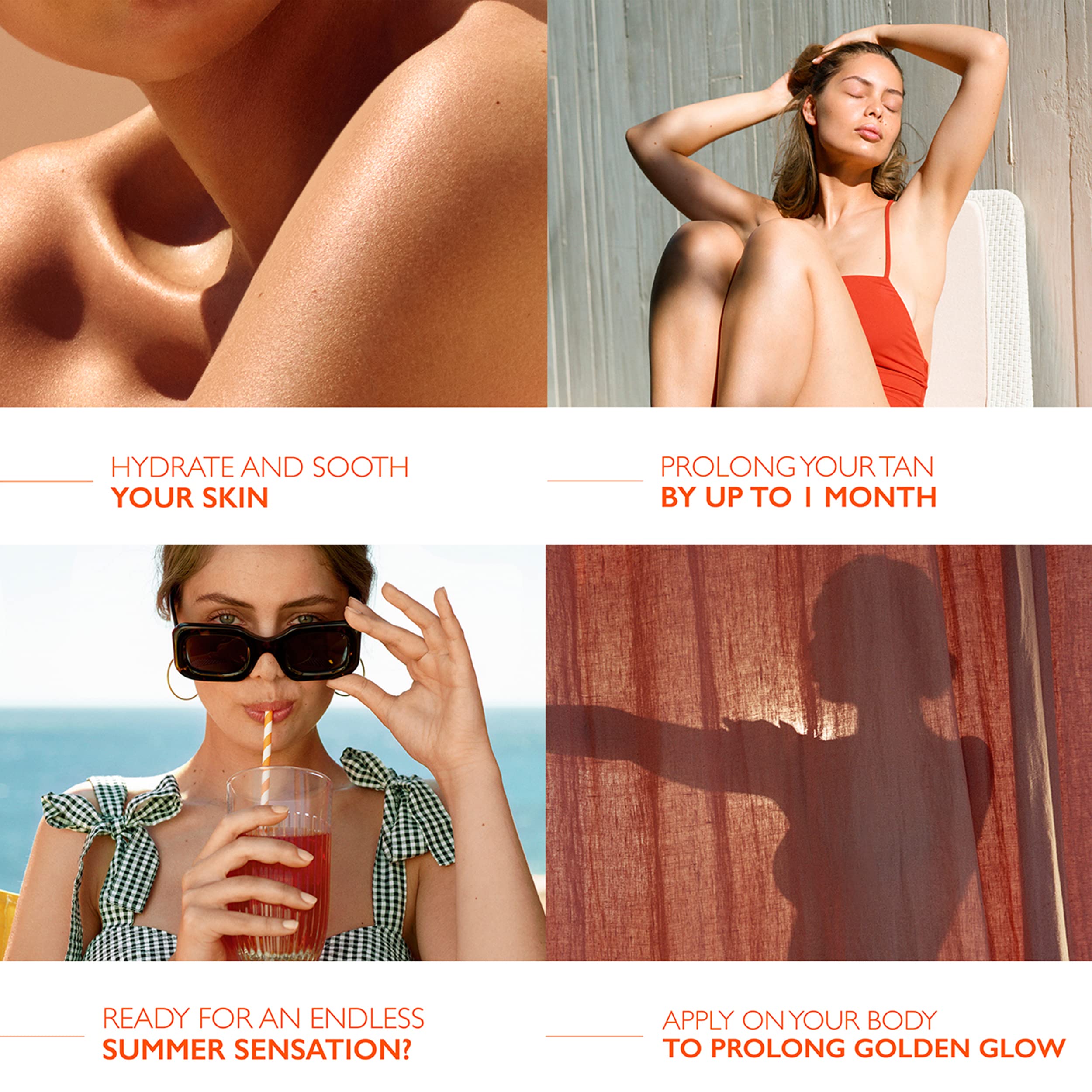 Lancaster Golden Tan Maximizer After Sun Lotion One Month Tan Prolonging, Natural Tan Accelerator, Soothes and Calms Sun-Exposed Skin, Softens Skin with Velvety Finish