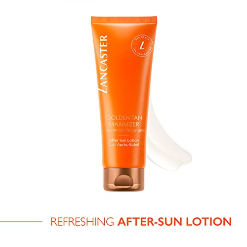 Lancaster Golden Tan Maximizer After Sun Lotion One Month Tan Prolonging, Natural Tan Accelerator, Soothes and Calms Sun-Exposed Skin, Softens Skin with Velvety Finish