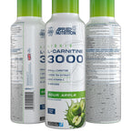 Applied Nutrition L Carnitine 3000 Liquid - L-Carnitine with Green Tea & Vitamin C, Boosts Energy & Weight Management, Vegan (480ml - 32 Servings) (Sour Apple) (Packaging May Vary)