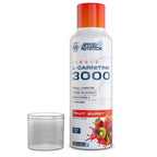 Applied Nutrition L Carnitine 3000 Liquid - L-Carnitine with Green Tea & Vitamin C, Boosts Energy & Weight Management, Vegan (480ml - 32 Servings) (Sour Apple) (Packaging May Vary)