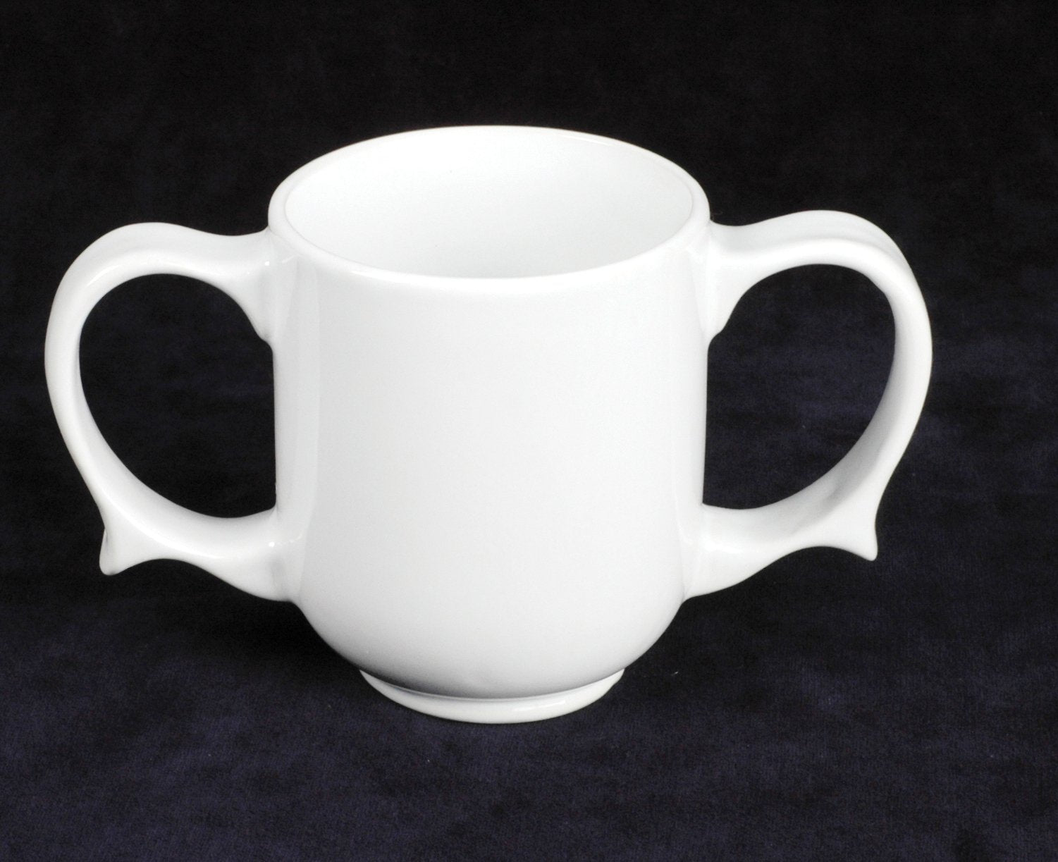NRS Healthcare Wade Dignity Two Handled Mug - White, Adaptive Drinking Cup, Disability Aid, Elderly Care - Very Good