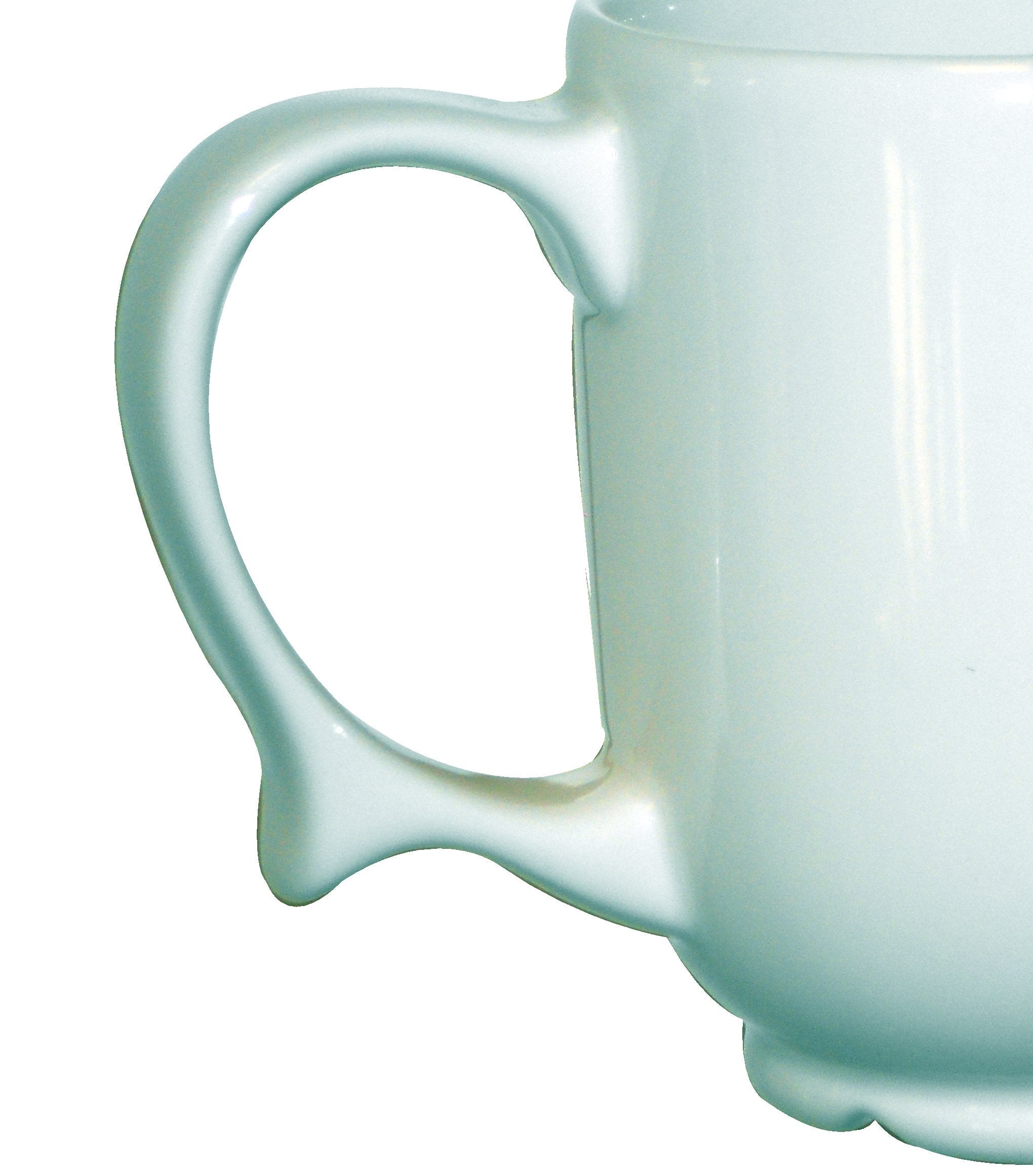 NRS Healthcare Wade Dignity Two Handled Mug - White, Adaptive Drinking Cup, Disability Aid, Elderly Care - Very Good