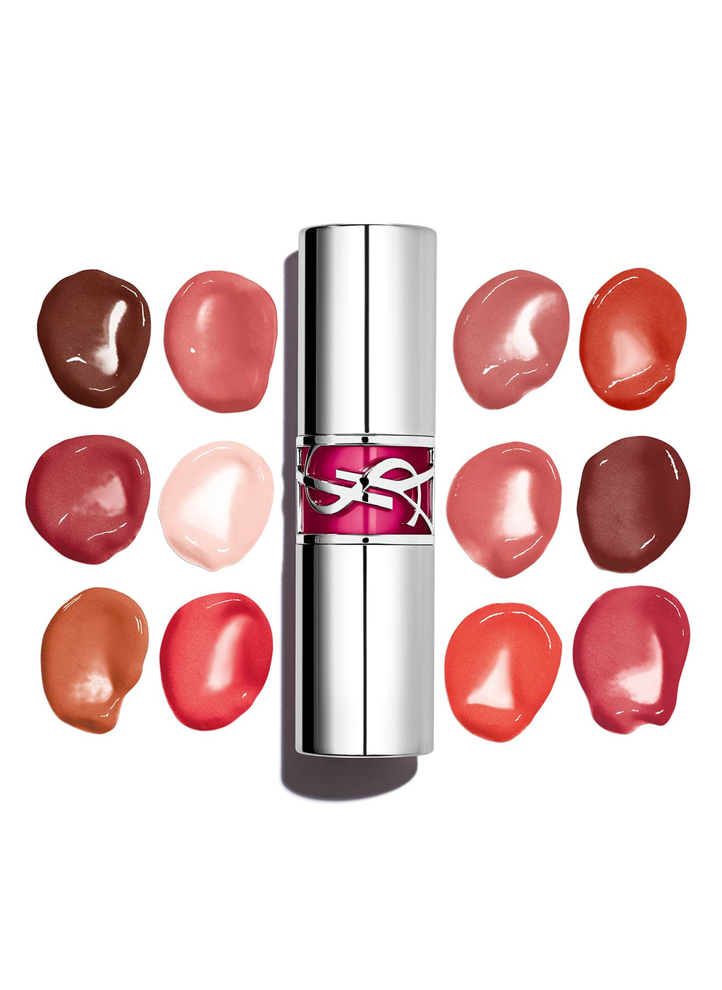 YVES SAINT LAURENT Rouge Volupte Candy Glaze Double Care Balm - 5 Pink Satisfaction 3,2 g