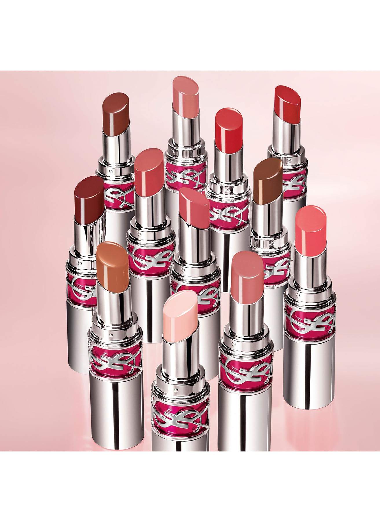 YVES SAINT LAURENT Rouge Volupte Candy Glaze Double Care Balm - 5 Pink Satisfaction 3,2 g