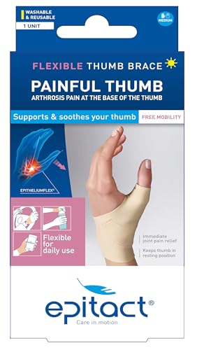 Epitact - Flexible Day Thumb Brace For Painful Thumbs - Left Hand - Size S - Damaged Box