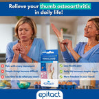 Epitact - Flexible Day Thumb Brace For Painful Thumbs - Left Hand - Size M - Like New