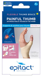 Epitact - Flexible Day Thumb Brace For Painful Thumbs - Left Hand - Size M - Like New