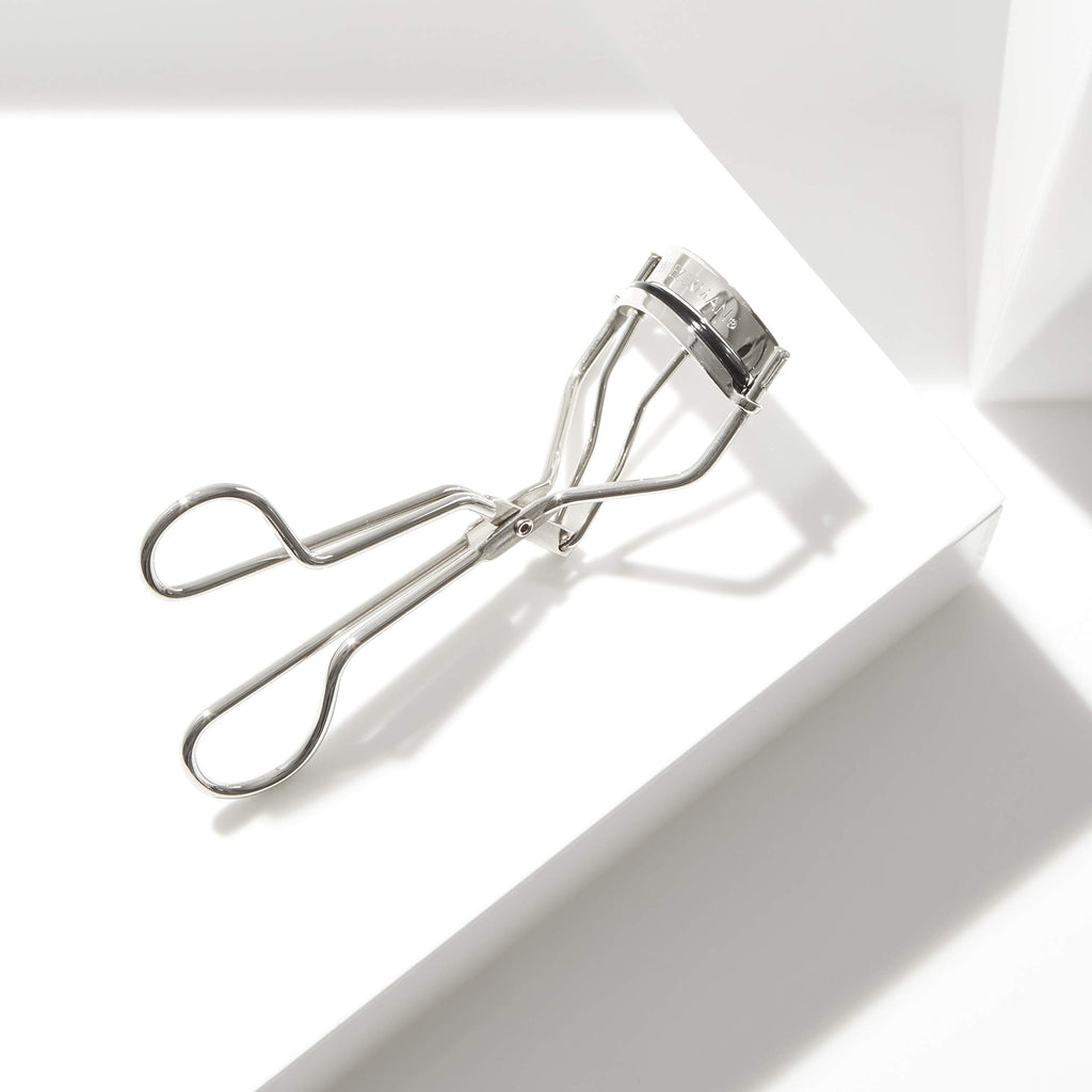 Tweezerman Classic Lash Curler - Wide-Awake Lifted Look - Thick Rounded Silicone Hypoallergenic Pads - 3 Replacement Pads