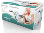 Aidapt Power Assisted Portable Low Joint impact Fitness Rehabilitation Pedal Cycle Exerciser with Low Noise, Speed Control and Remote LCD Display for Leg and Arm Exercises, White - Damaged Box