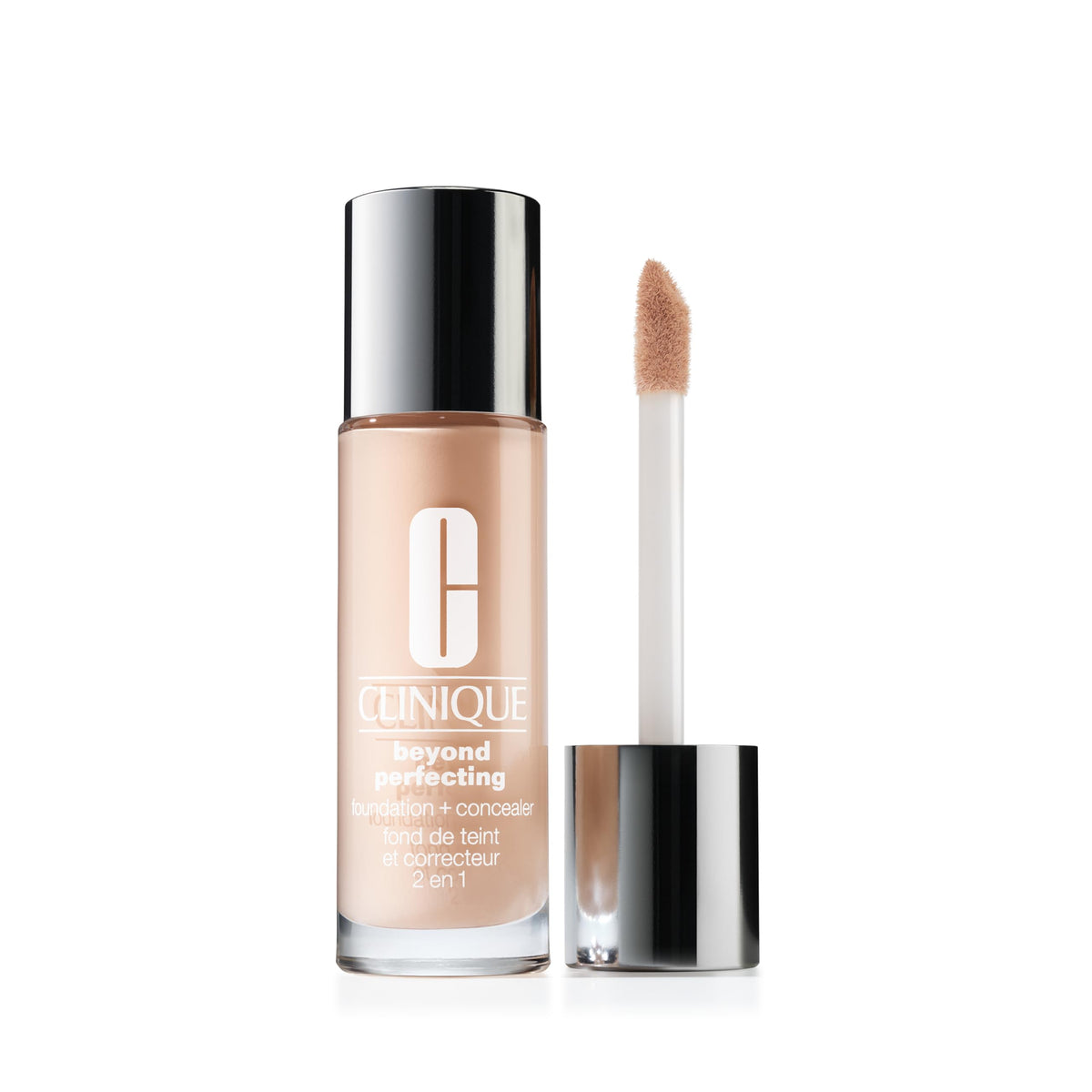 Clinique Beyond Perfecting Liquid Foundation + Concealer - CN 58 Honey - Full Coverage Dry Combination Oily Skin - New