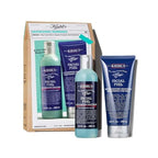 Kiehl's Men's Skincare Set - Refreshing Remedies Invigorating Facial Treatment, Wash 250ml & Moisturiser 200ml - Damaged Box