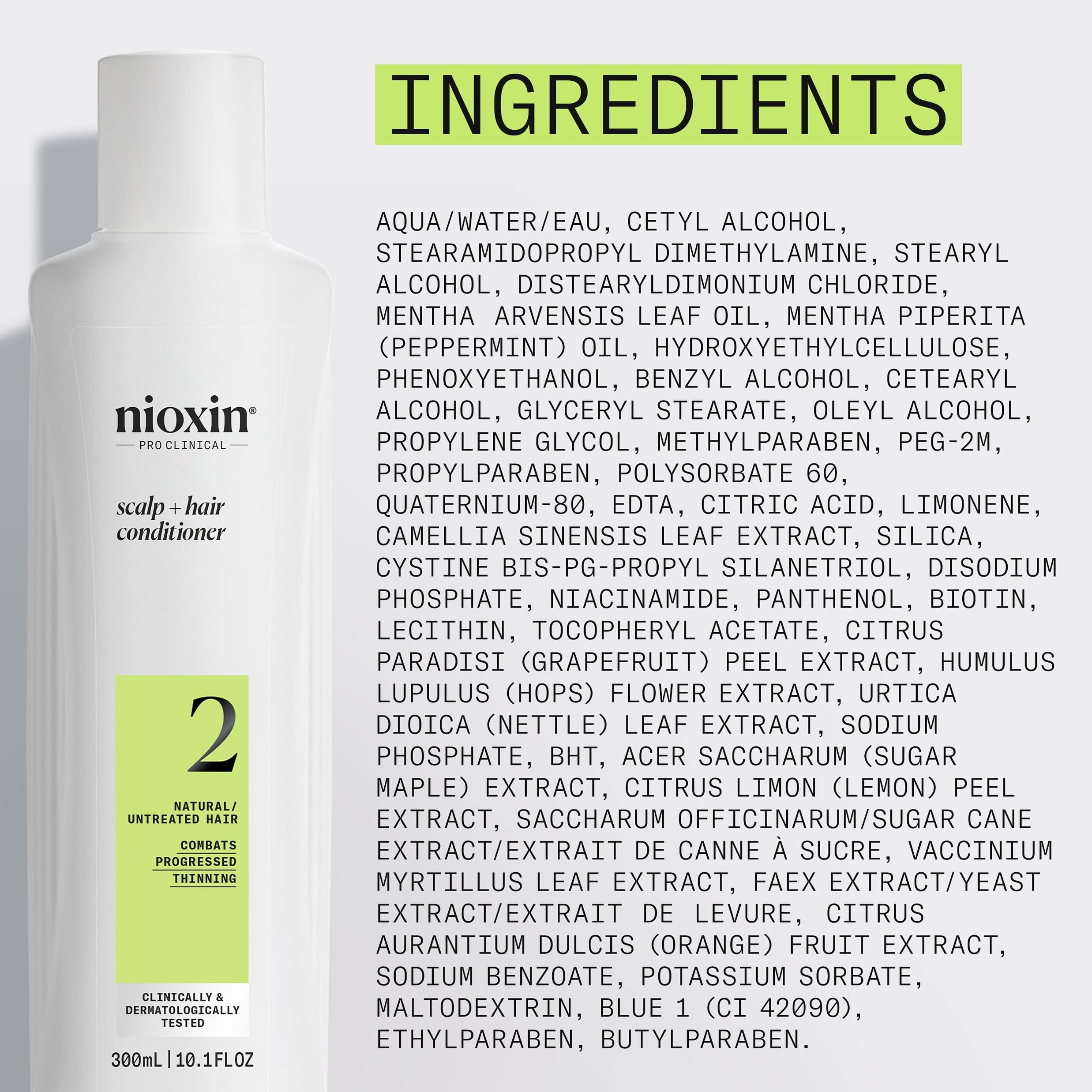 Nioxin System 2 Scalp Therapy by for Unisex - 10.1 oz Scalp Therapy