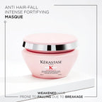 K'erastase Genesis, Nourishing & Fortifying Anti-Hair Fall Mask, For Weakened Hair, With Ginger Root & Edelweiss Flower, Masque Reconstituant, 200ml