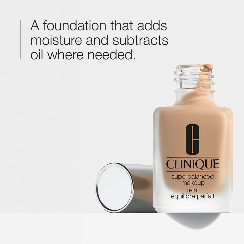 Clinique Superbalanced Oil-Free Liquid Foundation Makeup - CN 10 Alabaster - Hydrating & Moisturising for Dry to Oily Skin