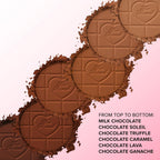 Too Faced Chocolate Soleil Matte Bronzer - Milk Chocolate - Blurring Face Makeup - Damaged Box