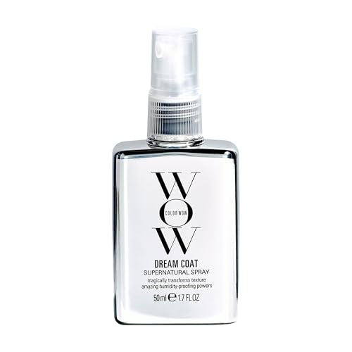 COLOR WOW Dream Coat Supernatural Spray - Anti-Humidity, Frizz Control, Moisture Repellant, 50ml Pack of 1 - Damaged Box