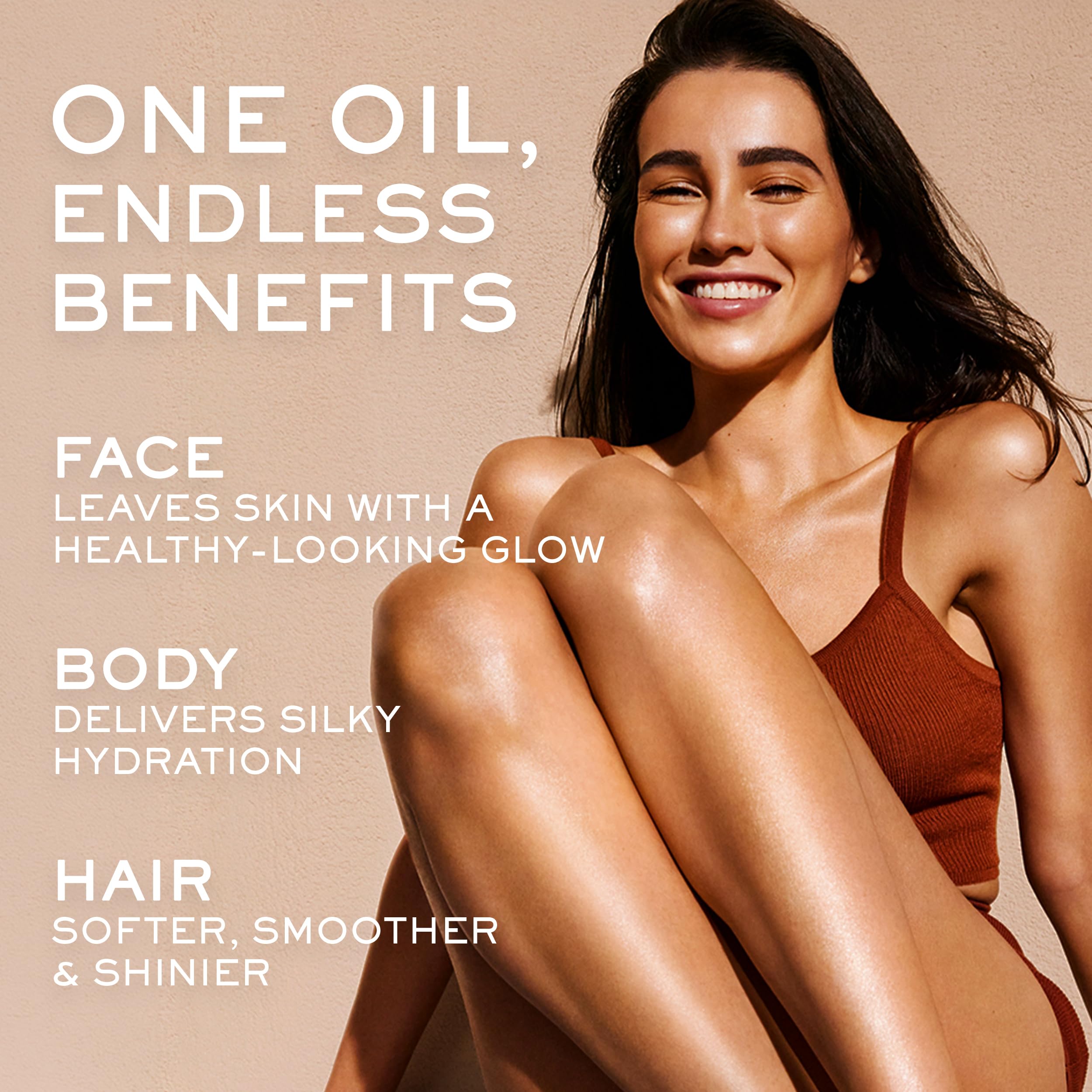 Nuxe Huile Prodigieuse Multi-Purpose Dry Oil 50ml, Legendary Dry Oil, Nourishes, Repairs & Beautifies Face, Body & Hair, Multi-Purpose Vegan Formula