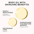 Nuxe Huile Prodigieuse Multi-Purpose Dry Oil 50ml, Legendary Dry Oil, Nourishes, Repairs & Beautifies Face, Body & Hair, Multi-Purpose Vegan Formula