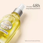 L'OCCITANE Almond Supple Skin Oil 100ml – Vegan Body Oil for Deep Hydration & Glow – Fast-Absorbing Luxury Skincare - Damaged Box
