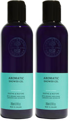 Neal's Yard Remedies Aromatic Shower Gel, Body Wash With Relaxing Lavender & Geranium, Vegan & Cruelty-Free, 200ml