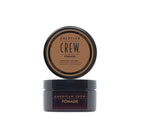American Crew Pomade with Medium Hold and High Shine, Gifts for Men, for Shape and Control, Water-Based Pomade, Hair Styling for Men - 85 g - Damaged Box