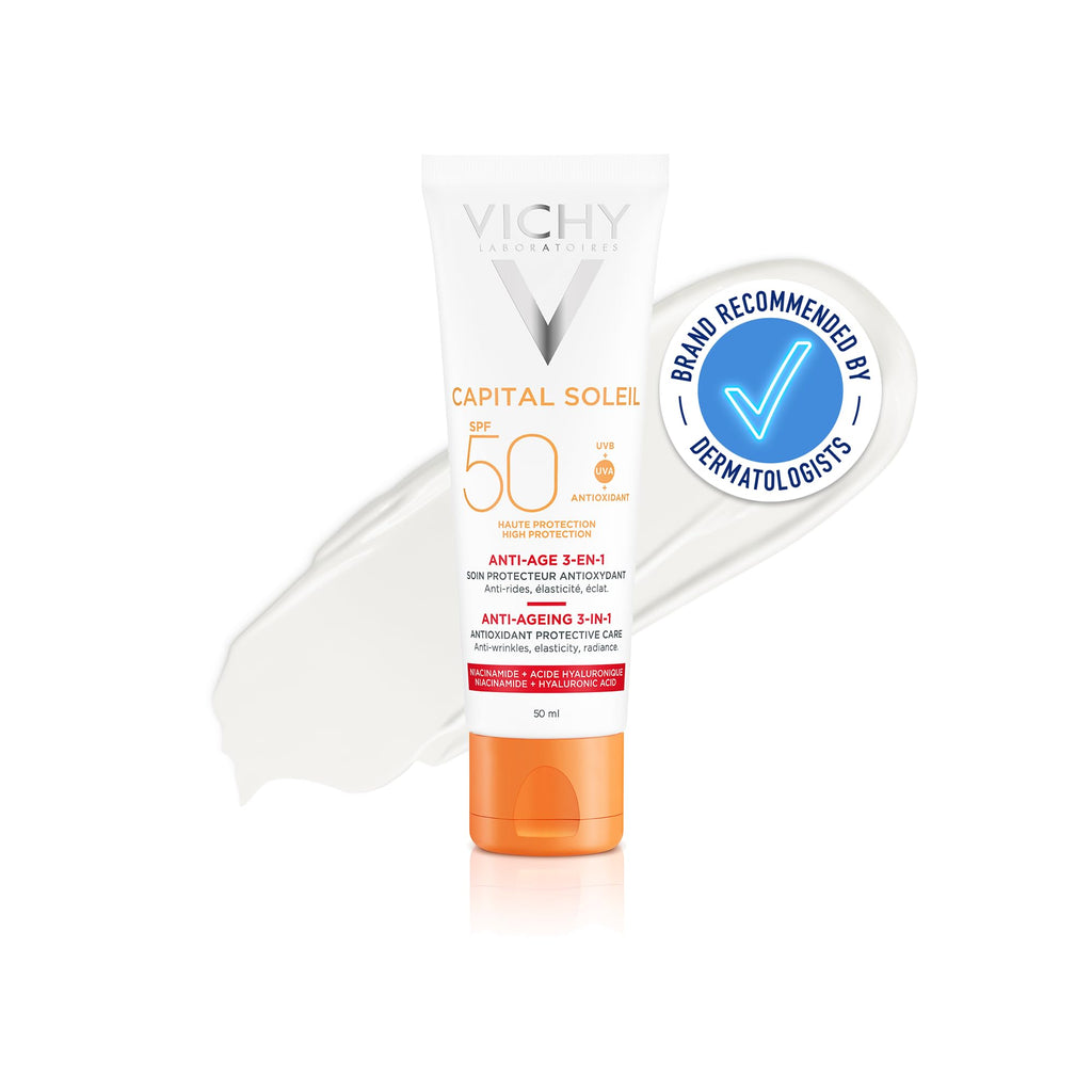 Vichy Capital Soleil Dry Touch Invisible Mattifying Face Fluid SPF30 For All Skin Types, 50ml