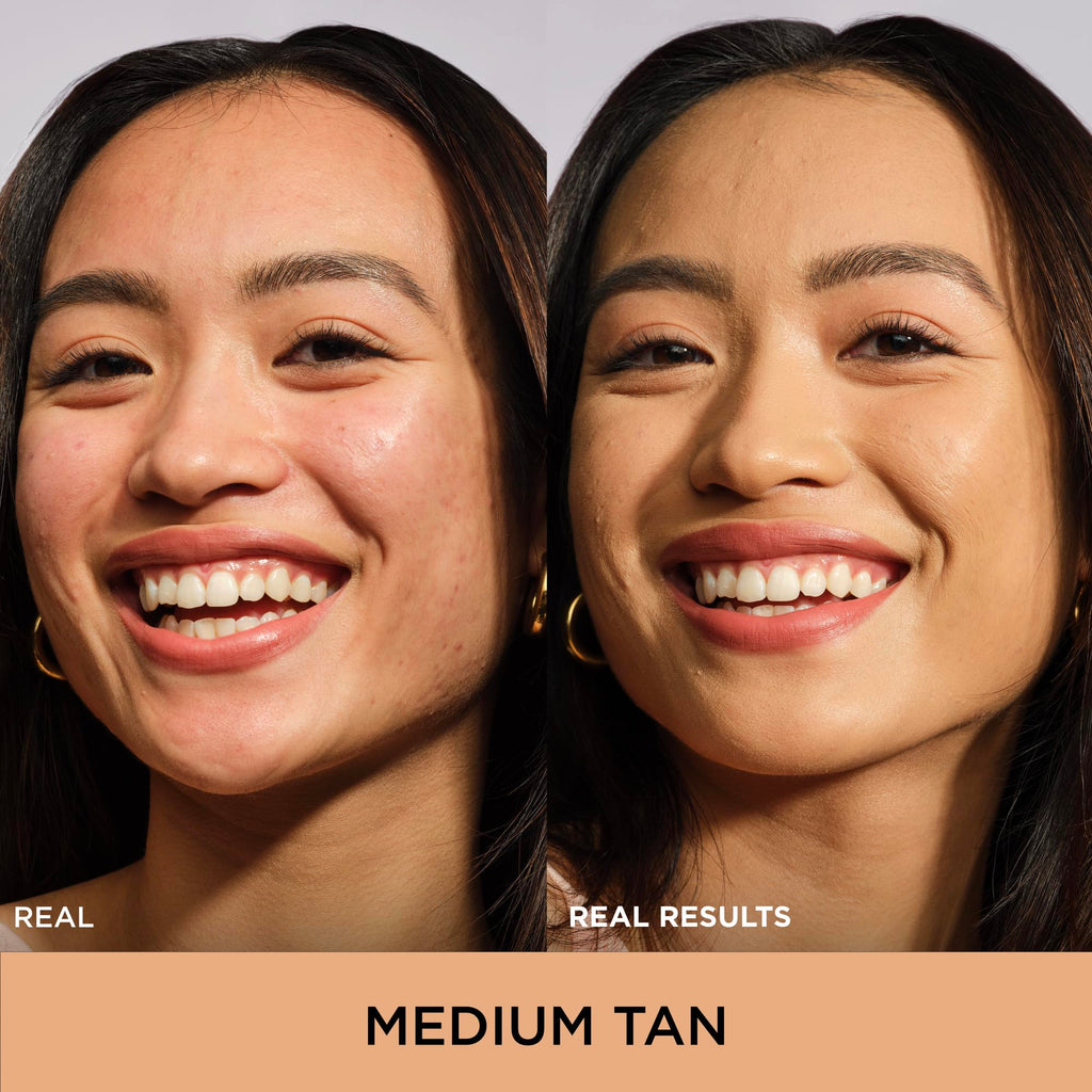 IT Cosmetics CC+ Cream SPF 50+ Full-Coverage CC Foundation, Hydrating Skincare, With Hyaluronic Acid, Niacinamide & Vitamin E for a Radiant Finish, Your Skin But Better, Shade: Medium Tan, 32ml - Damaged Box