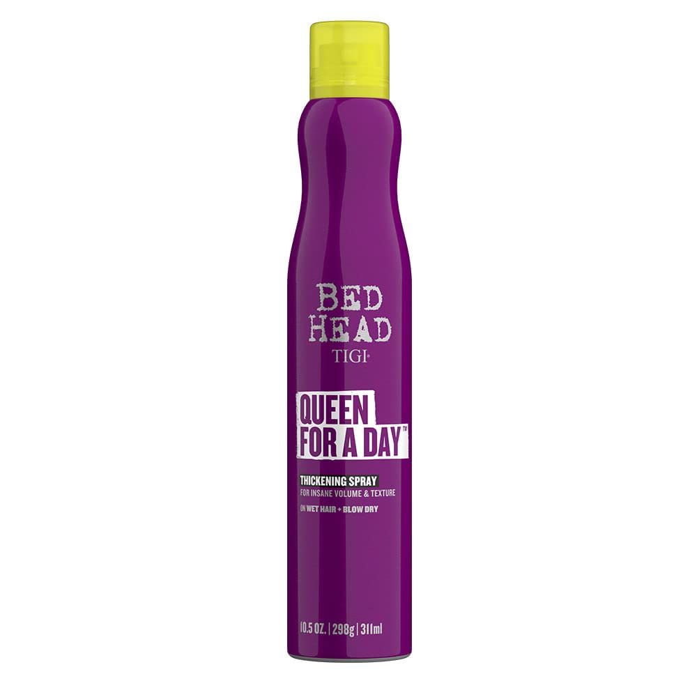 Bed Head by TIGI Queen For a Day Thickening Hair Volume Spray, Texture Spray for Fine, Flat, Thin Hair, Professional Volumising Hair Thickening Products, 311ml