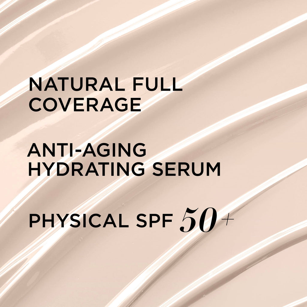 IT Cosmetics CC+ Cream SPF 50+ Full-Coverage CC Foundation, Hydrating Skincare, With Hyaluronic Acid, Niacinamide & Vitamin E for a Radiant Finish, Your Skin But Better, Shade: Fair Beige, 32ml