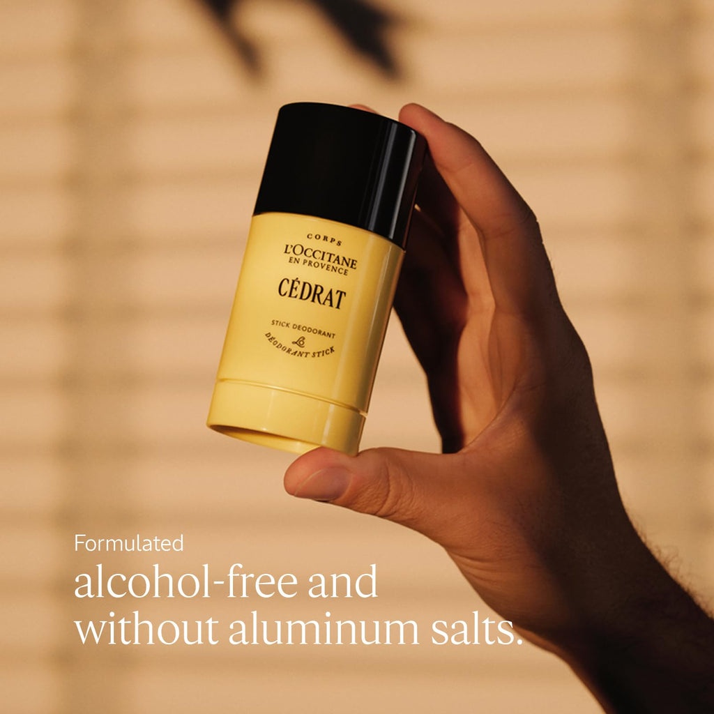 L'OCCITANE - C'edrat Deodorant Stick - 70 g - Aluminum-Free and alcohol-free formula - Made in France