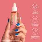 OPI Nature Strong Skincare Glow Up Nail & Cuticle Oil - Natural Origin Formula Cuticle Treatment with Vitamin E | Nail Oil for Damaged Nails, 8ml