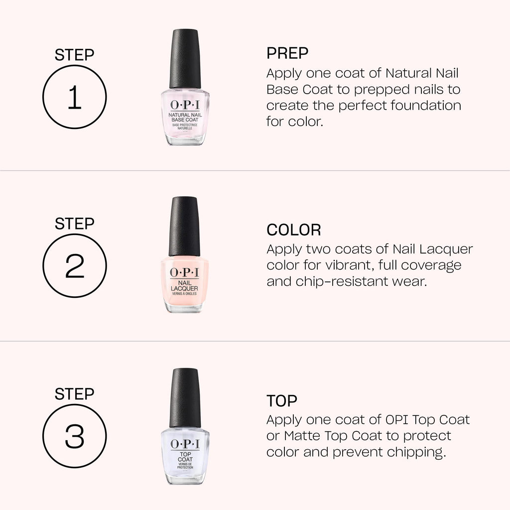OPI Classic Nail Polish | Long-Lasting Luxury Nail Varnish | Original High-Performance | Tickle My France-y 15 ml