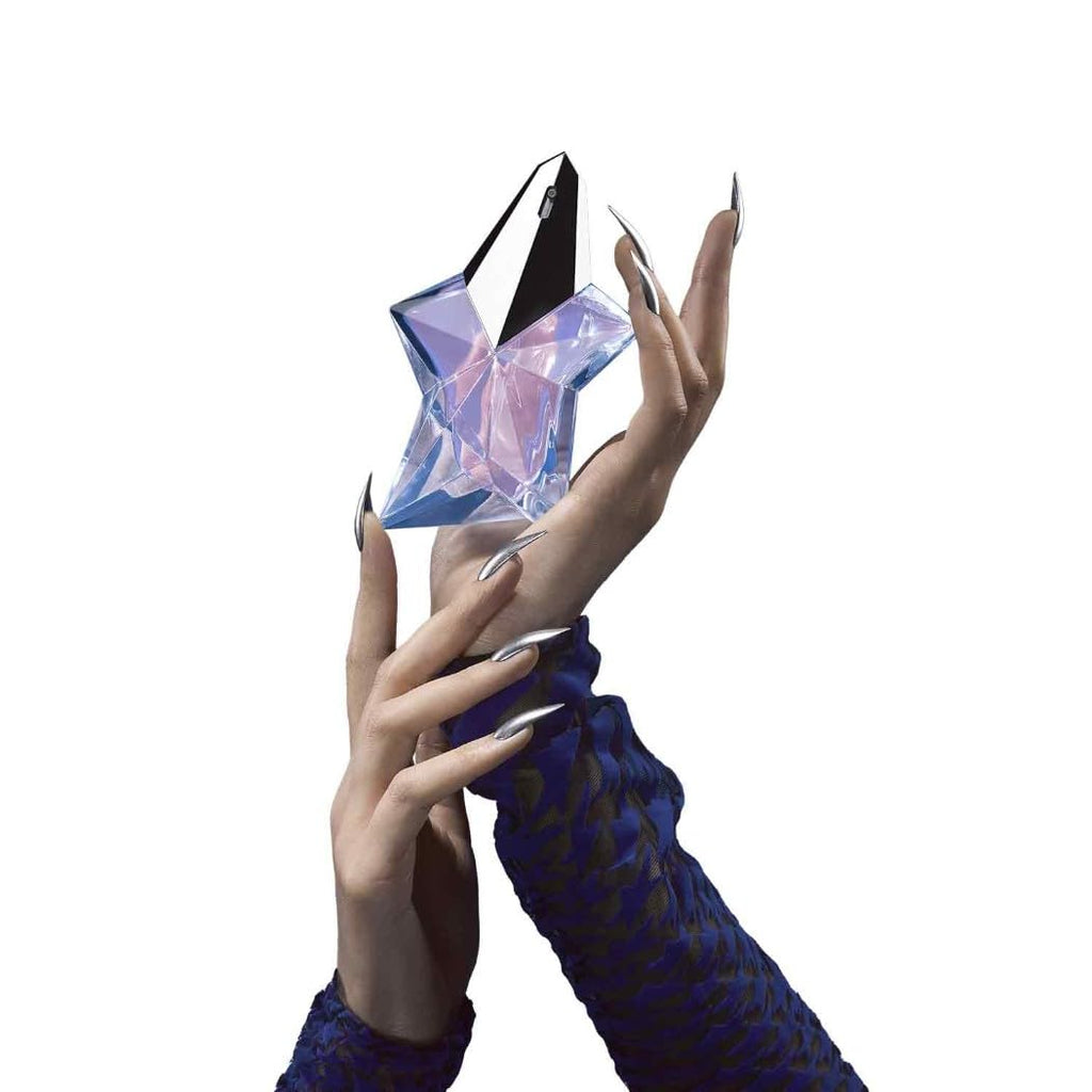 Mugler Angel Eau de Toilette for Women - Luminous Fruity Floral Gourmand Fragrance - Bergamot, Red Fruits, Praline, Patchouli Perfume - Damaged Box