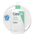 CeraVe Foaming Cleanser for Normal to Oily Skin - Niacinamide, 3 Ceramides, Fragrance-Free, 473ml Face Wash