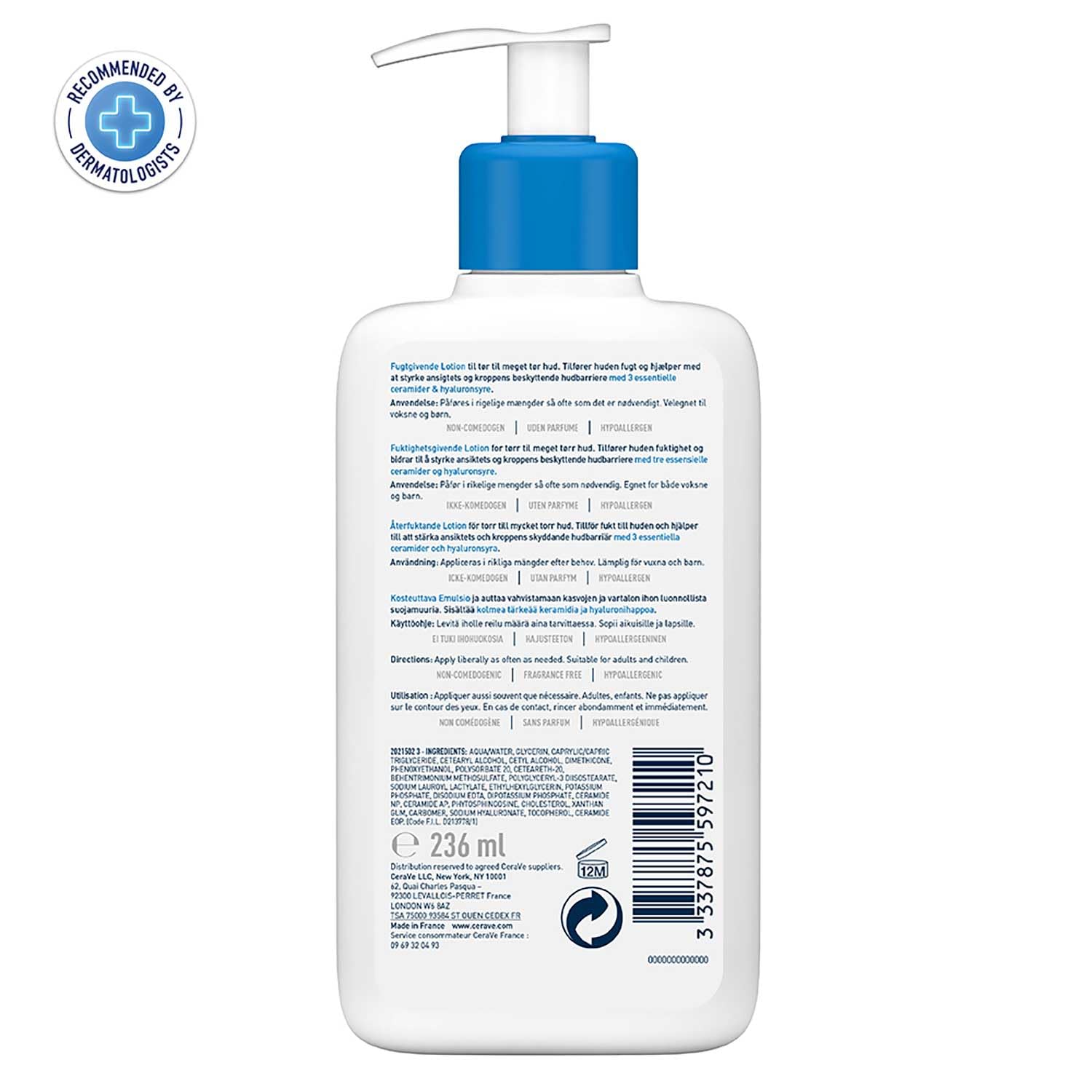 CeraVe Moisturising Lotion 236ml - Damaged Box