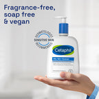 Cetaphil Oily Skin Cleanser, 236ml, Face Wash, For Combination to Oily Sensitive Skin, With Niacinamide - Damaged Box